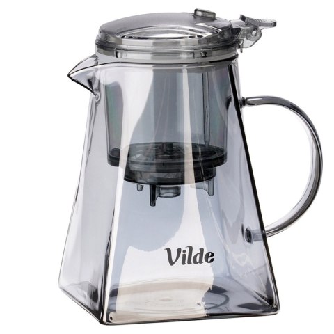 DZBANEK SZKLANY 880ml Z ZAPARZACZEM SPUSTOWYM DO HERBATY ZIÓŁ 259424