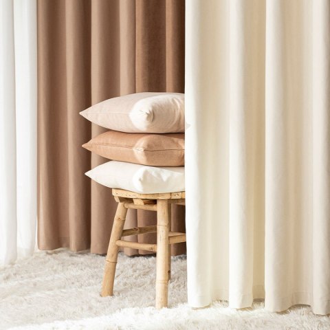 MILAS Tkanina dekoracyjna, wysokość 300cm, kolor 002 ciemny kremowy MILAS0/000/002/000300/1