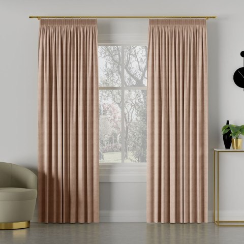 MILAS Tkanina dekoracyjna, wysokość 300cm, kolor 004 nude MILAS0/000/004/000300/1