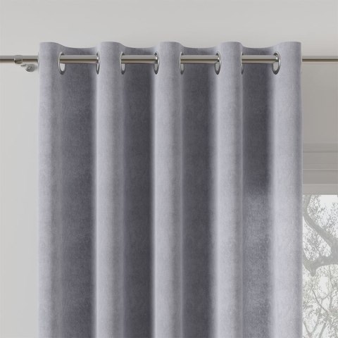 MILAS Tkanina dekoracyjna, wysokość 300cm, kolor 448 pastelowy szary MILAS0/000/448/000300/1