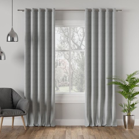 MILAS Tkanina dekoracyjna, wysokość 300cm, kolor 792 chłodny szary MILAS0/000/792/000300/1