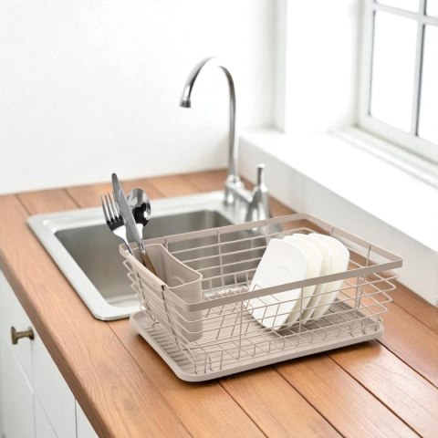 SUSZARKA DO NACZYŃ Z OCIEKACZEM I TACĄ 4028