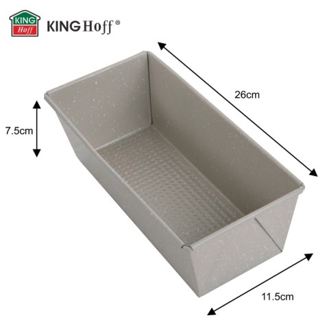 FORMA KEKSÓWKA DO CHLEBA PASZTETU 26x11,5cm KINGHOFF KH-1971