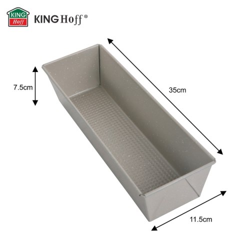 FORMA KEKSÓWKA DO CHLEBA PASZTETU 35x11,5cm KINGHOFF KH-1973