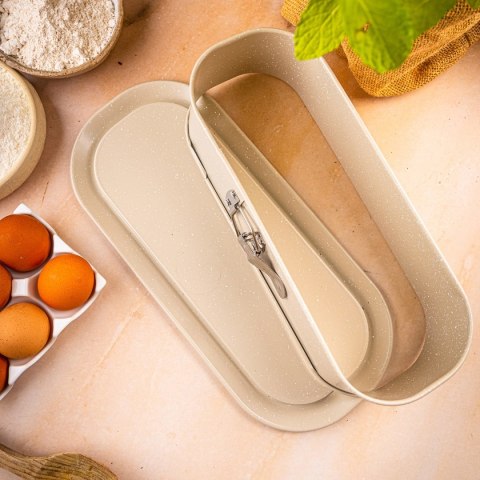 FORMA KEKSÓWKA DO CHLEBA ROZPINANA 34,5x15,5cm KINGHOFF KH-1976