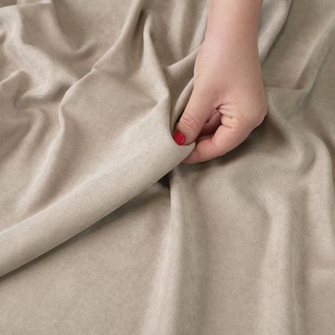 MILAS Tkanina dekoracyjna, wysokość 300cm, kolor 375 szarobeżowy MILAS0/000/375/000300/1