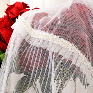 ORENA Firana gotowa na przelotkach, szerokość 140cm x wysokość 250cm, kolor 001 biały 626607/FGP/001/140250/1