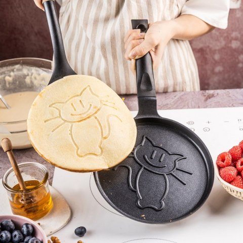 PATELNIA DO NALEŚNIKÓW Z KOTKIEM 18cm KLAUSBERG KB-7973