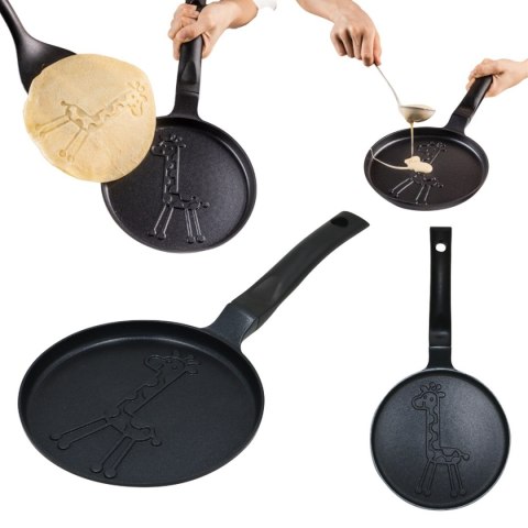 PATELNIA DO NALEŚNIKÓW Z ŻYRAFĄ 18cm KLAUSBERG KB-7975