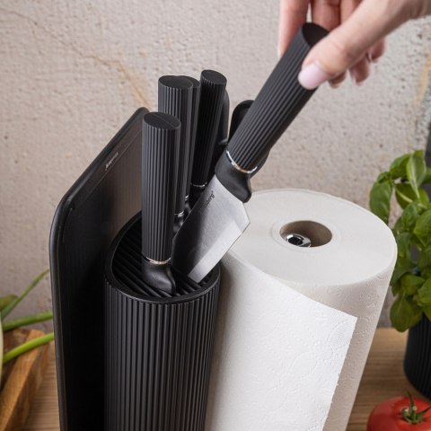 ZESTAW NOŻY I DESEK KUCHENNYCH W STOJAKU KLAUSBERG KB-7980