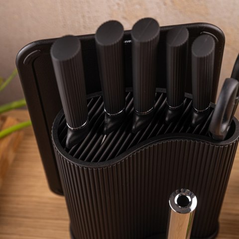 ZESTAW NOŻY I DESEK KUCHENNYCH W STOJAKU KLAUSBERG KB-7980