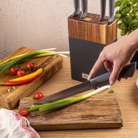 ZESTAW NOŻY W BLOKU AKACJOWYM KLAUSBERG KB-7979