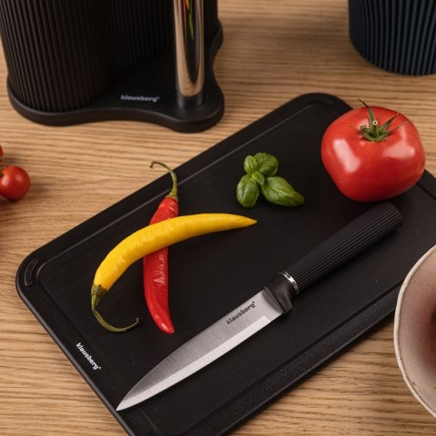 ZESTAW NOŻY W STOJAKU Z DESKĄ I CHWYTEM NA RĘCZNIK KLAUSBERG KB-7978