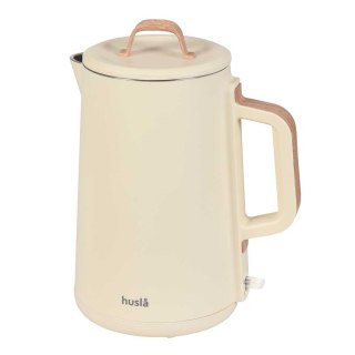 CZAJNIK ELEKTRYCZNY HUSLA 1,5L 73919 KREMOWY