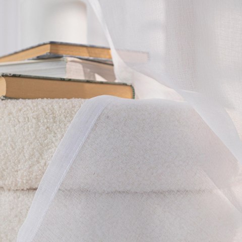 ETAMINA Firana gotowa na taśmie, szerokość 300 x wysokość 230cm, kolor 001 biały ETAMIN/FGT/001/300230/1