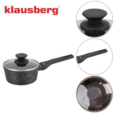 RONDELEK MARMUROWY 1,6l Z POKRYWĄ KLAUSBERG KB-7986