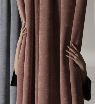 SOFT Tkanina dekoracyjna, wysokość 285cm, kolor 015 pudrowy różowy TD0035/TDP/015/000285/1