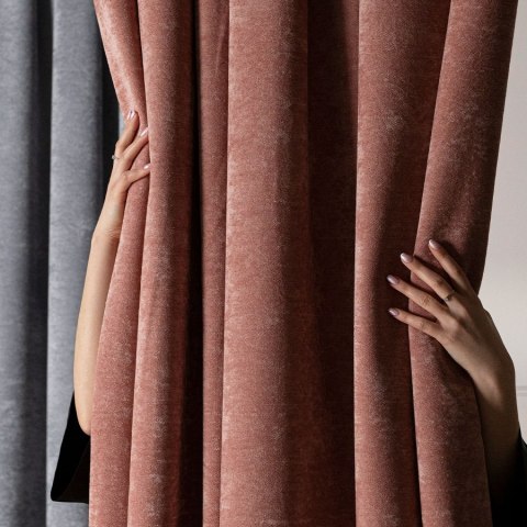 SOFT Tkanina dekoracyjna, wysokość 285cm, kolor 015 pudrowy różowy TD0035/TDP/015/000285/1