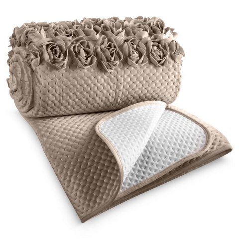 CERAMIKA ROSES 220 X 240 CM CIEMNOBEŻOWY