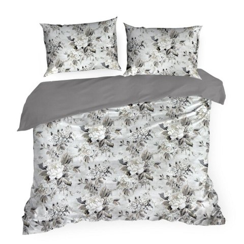 KOMPLET POŚCIELI SATYNOWEJ SPRING 62 160 X 200 CM SREBRNY