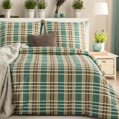 KOMPLET POŚCIELI SATYNOWEJ SPRING 65 220 X 200 CM JASNOBRĄZOWY