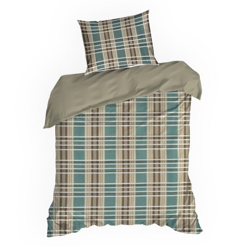 KOMPLET POŚCIELI SATYNOWEJ SPRING 65 220 X 200 CM JASNOBRĄZOWY