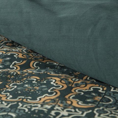 KOMPLET POŚCIELI SATYNOWEJ SPRING 69 220 X 200 CM CIEMNOZIELONY