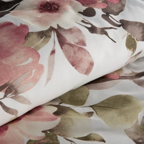 KOMPLET POŚCIELI SATYNOWEJ SPRING 74 160 X 200 CM BIAŁY