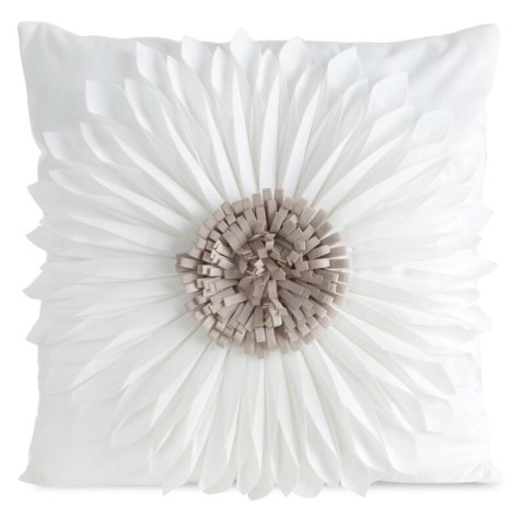 POSZEWKA FLORES 3 45 X 45 CM KREMOWY