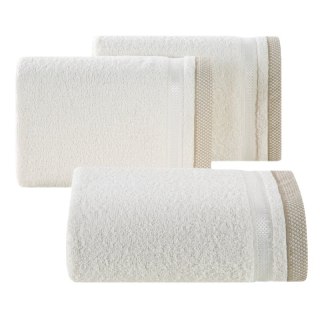 RĘCZNIK ABBIE (02) 30 X 50 CM KREMOWY