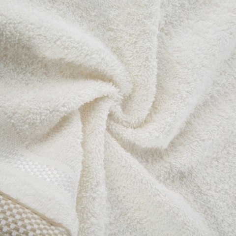 RĘCZNIK ABBIE (02) 40 X 60 CM KREMOWY