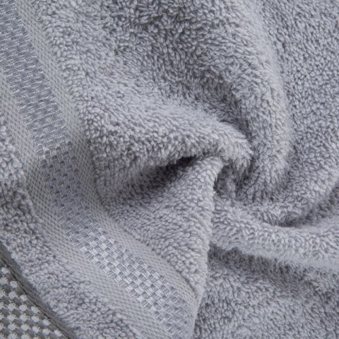 RĘCZNIK ABBIE (04) 30 X 50 CM SREBRNY