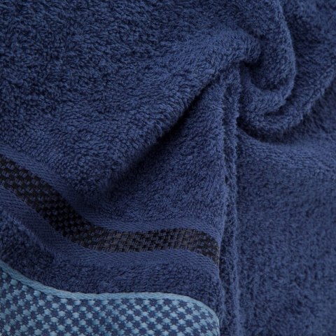 RĘCZNIK ABBIE (10) 50 X 90 CM GRANATOWY