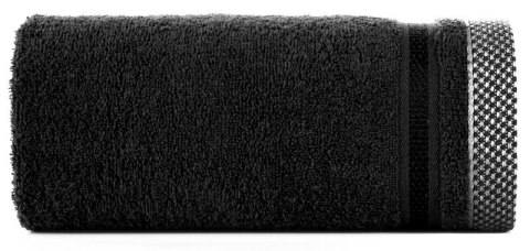 RĘCZNIK ABBIE (11) 50 X 90 CM CZARNY