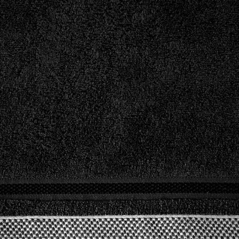 RĘCZNIK ABBIE (11) 50 X 90 CM CZARNY