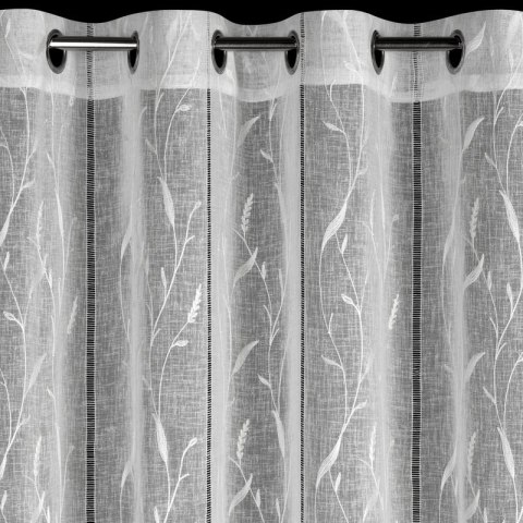 FIRANA GOTOWA MELODY 140 X 250 CM BIAŁY