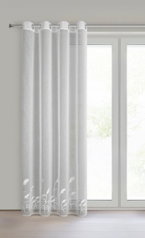 FIRANA GOTOWA TASHA 140 X 250 CM BIAŁY