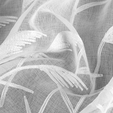 FIRANA GOTOWA TASHA 140 X 250 CM BIAŁY