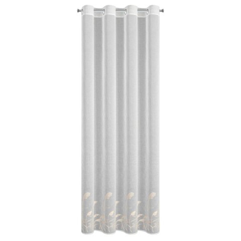 FIRANA GOTOWA TASHA 140 X 250 CM BIAŁY