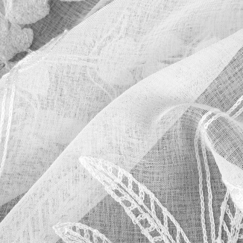 FIRANA GOTOWA TONYA 140 X 250 CM BIAŁY