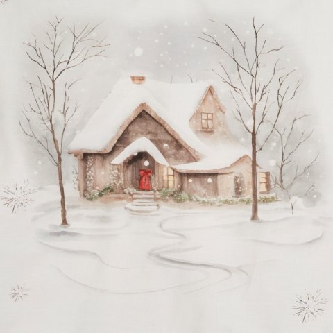 ŚWIĄTECZNY KOMPLET POŚCIELI JOYFULL 160 X 200 CM BIAŁY