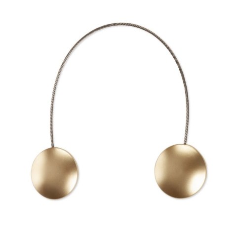 UPINACZ DEKORACYJNY Z MAGNESEM 4 X 13 CM ZŁOTY