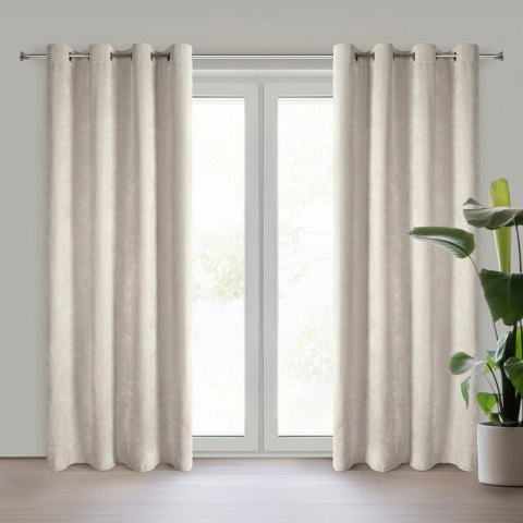 ZASŁONA GOTOWA NILO 140 X 250 CM BEŻOWY