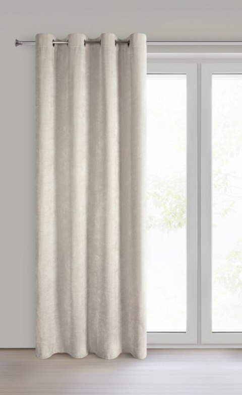 ZASŁONA GOTOWA NILO 140 X 250 CM BEŻOWY