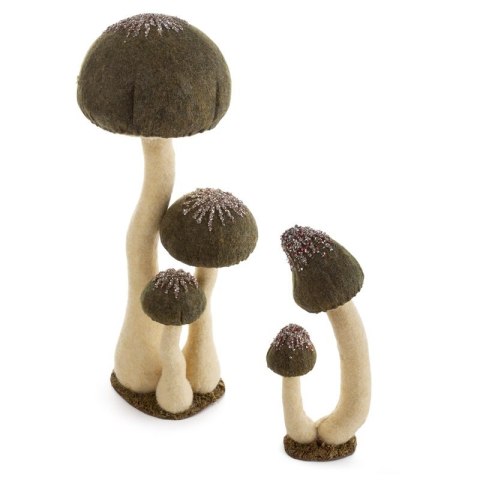 FIGURKA ŚWIĄTECZNA 16 X 17 X 37 CM CIEMNOZIELONY