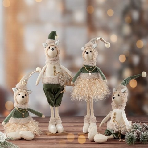 FIGURKA ŚWIĄTECZNA 9 X 9 X 50 CM MIĘTOWY