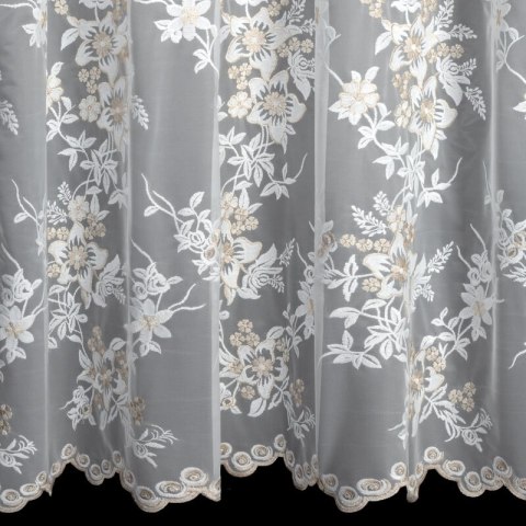 FIRANA GOTOWA ALIRA 300 X 250 CM KREMOWY