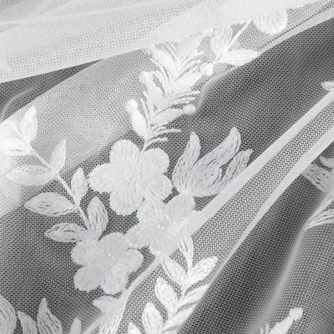 FIRANA GOTOWA TALINA 140 X 250 CM BIAŁY