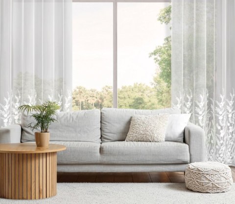 FIRANA GOTOWA TALINA 140 X 250 CM BIAŁY