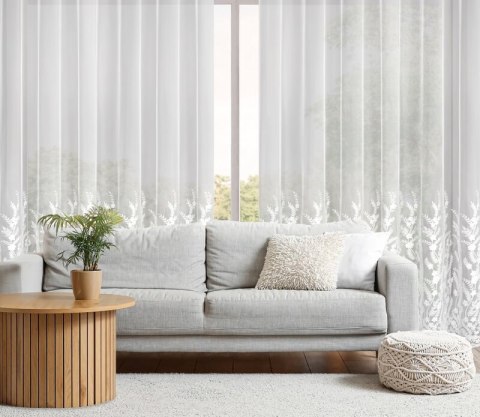 FIRANA GOTOWA TALINA 300 X 250 CM BIAŁY